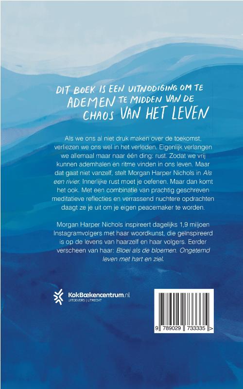 Productafbeelding: achterkant van Als een rivier