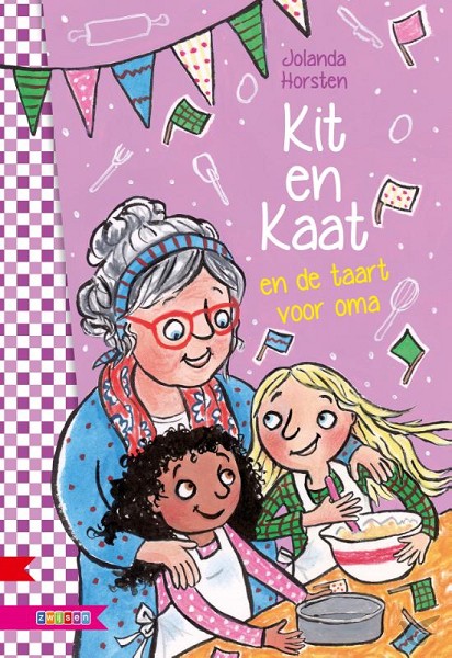 Productafbeelding: voorkant van Kit en Kaat en de taart voor oma