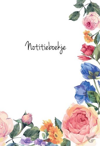Productafbeelding: voorkant van Notitieboekje vrij zijn