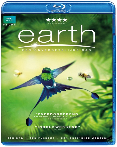 Productafbeelding: voorkant van EARTH - Een onvergetelijke dag (BBC-natu