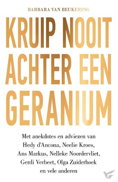 Productafbeelding: voorkant van Kruip nooit achter een geranium
