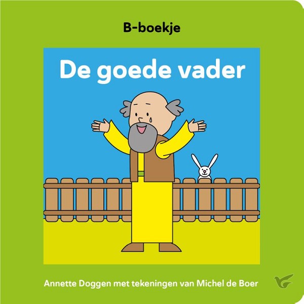 Productafbeelding: voorkant van De goede vader B-boekje midprice 14x14cm