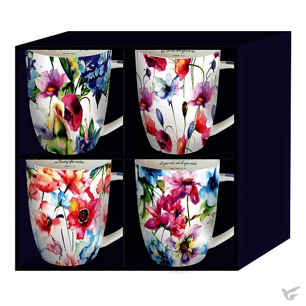 Productafbeelding: voorkant van Seeds of Love - set of 4 mugs