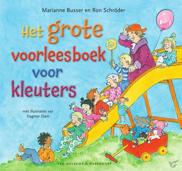 Productafbeelding: voorkant van Grote voorleesboek voor kleuters