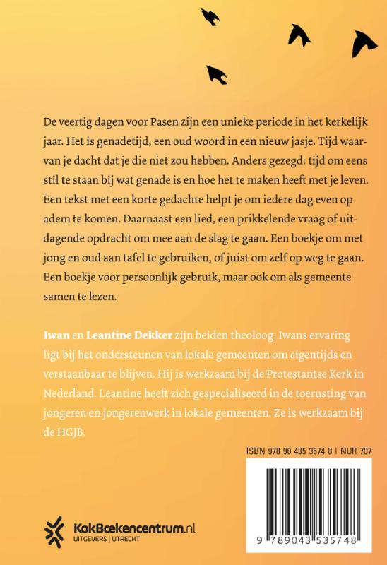 Productafbeelding: achterkant van Genadetijd