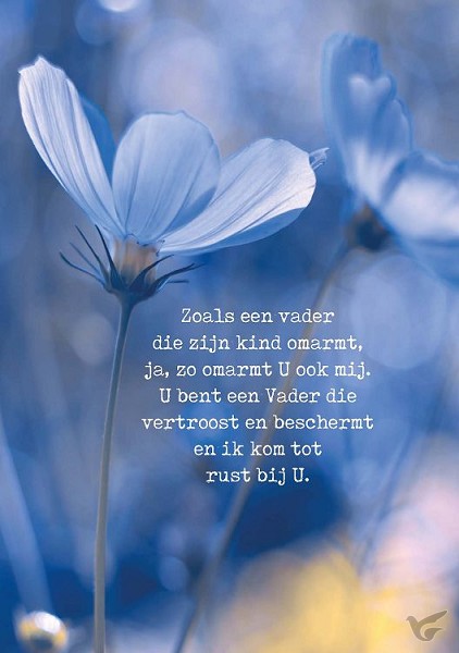 Productafbeelding: voorkant van Wenskaart Zoals een Vader die zijn kind