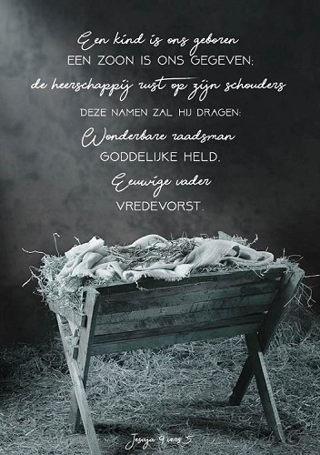 Productafbeelding: voorkant van Een Kind is ons geboren