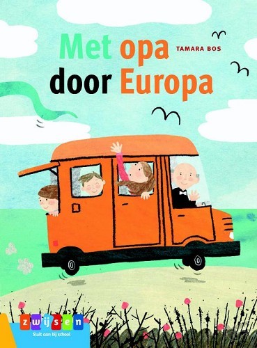 Productafbeelding: voorkant van Met opa door europa