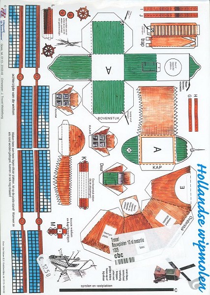 Productafbeelding: voorkant van Bouwplaten 10 st assorti