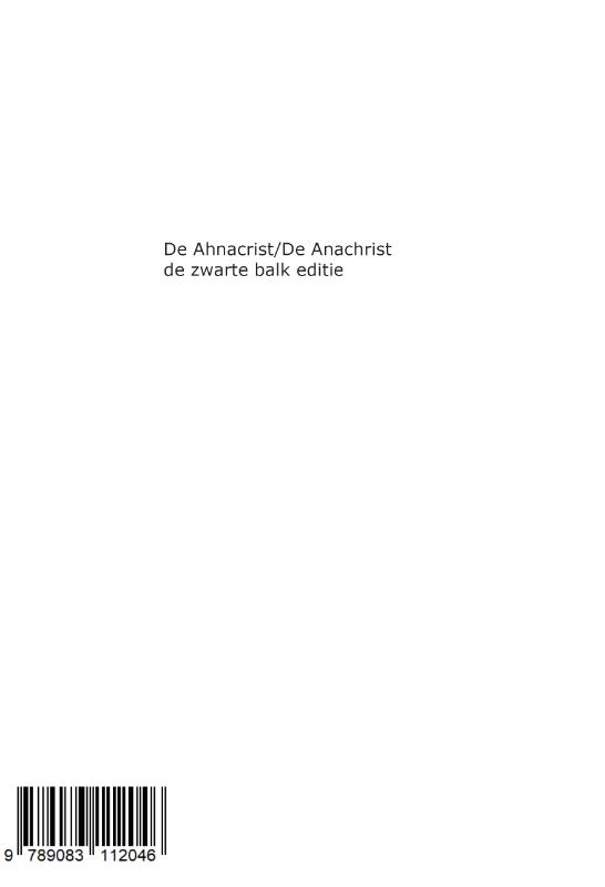 Productafbeelding: achterkant van De Ahnacrist/De Anachrist