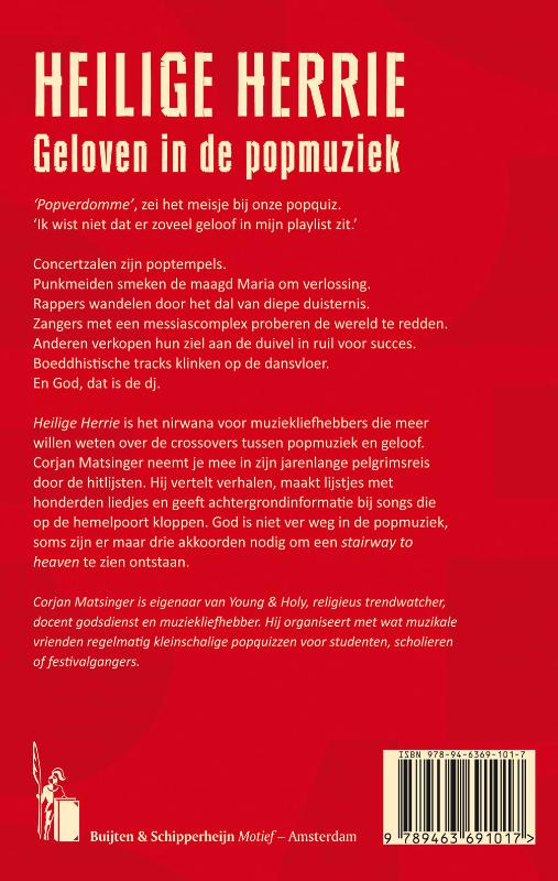 Productafbeelding: achterkant van Heilige herrie
