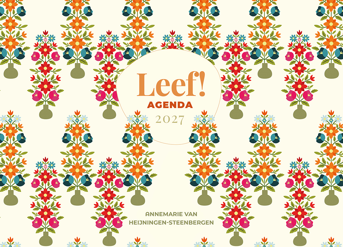 Productafbeelding: voorkant van Leef! Agenda 2027 planner
