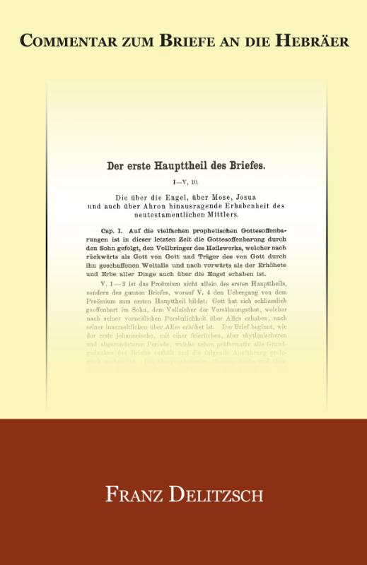 Productafbeelding: voorkant van Commentar zum Briefe an die Hebräer