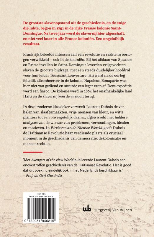 Productafbeelding: achterkant van Wrekers van de Nieuwe Wereld