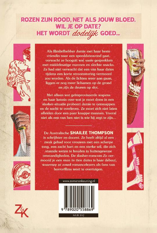 Productafbeelding: achterkant van Zo vermoord je een man in tien dates