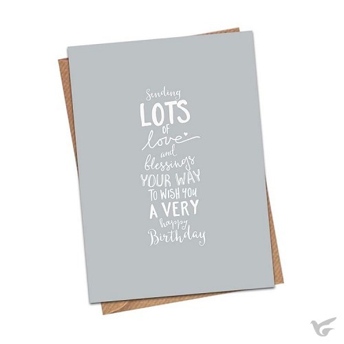 Productafbeelding: voorkant van Sending lots of love