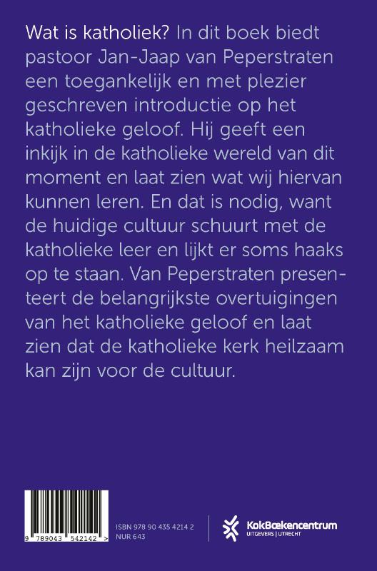 Productafbeelding: achterkant van Katholiek