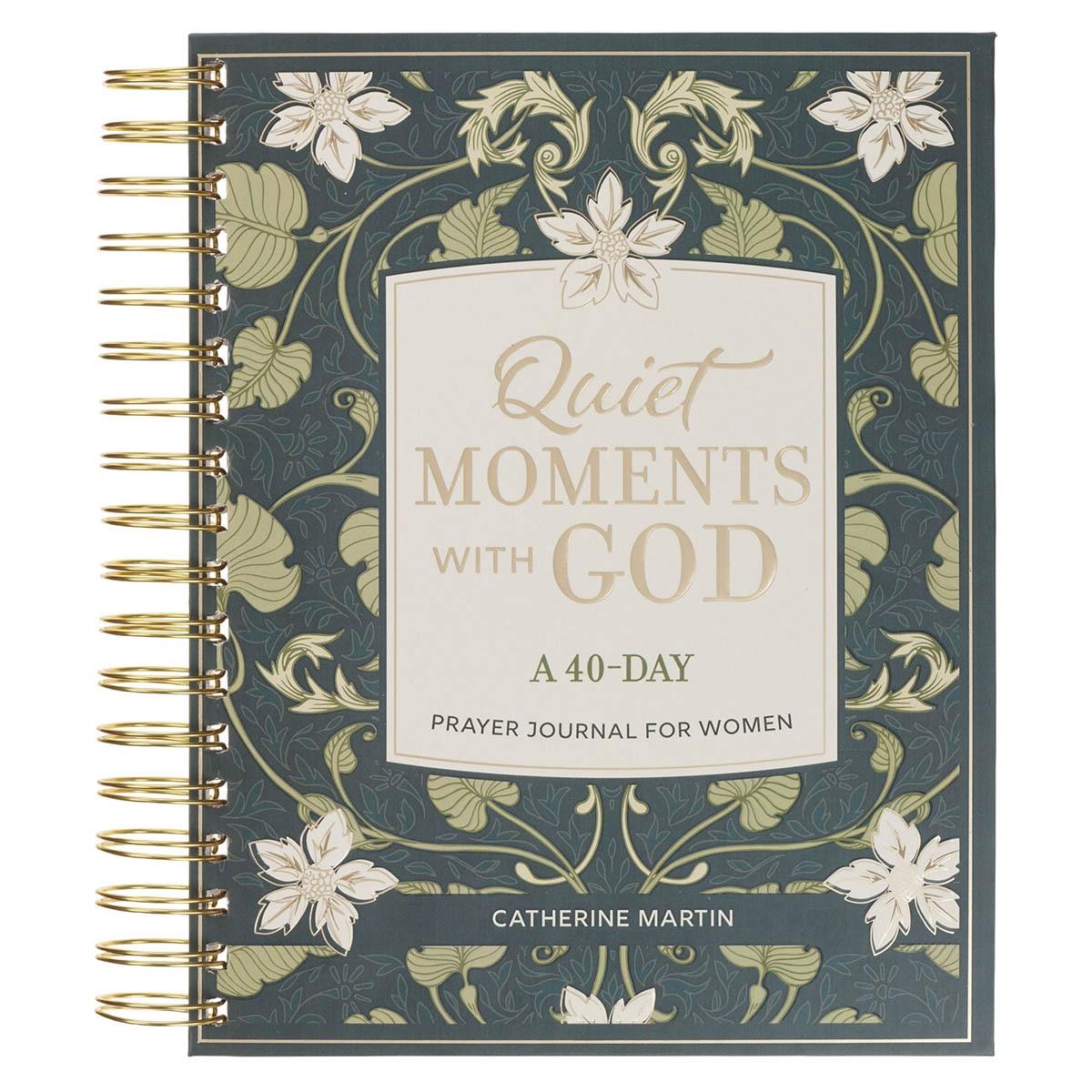 Productafbeelding: voorkant van Quiet Moments with God HC Spiral Prayer Journal