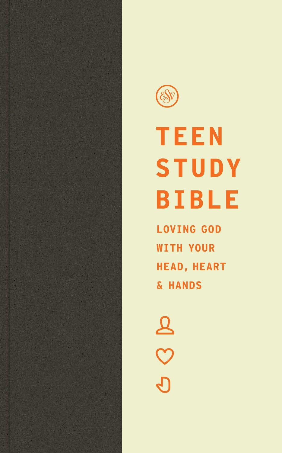 Productafbeelding: voorkant van ESV Teen Study Bible-Softcover