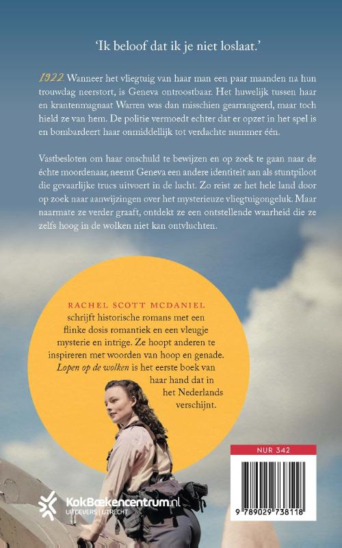 Productafbeelding: achterkant van Lopen op de wolken