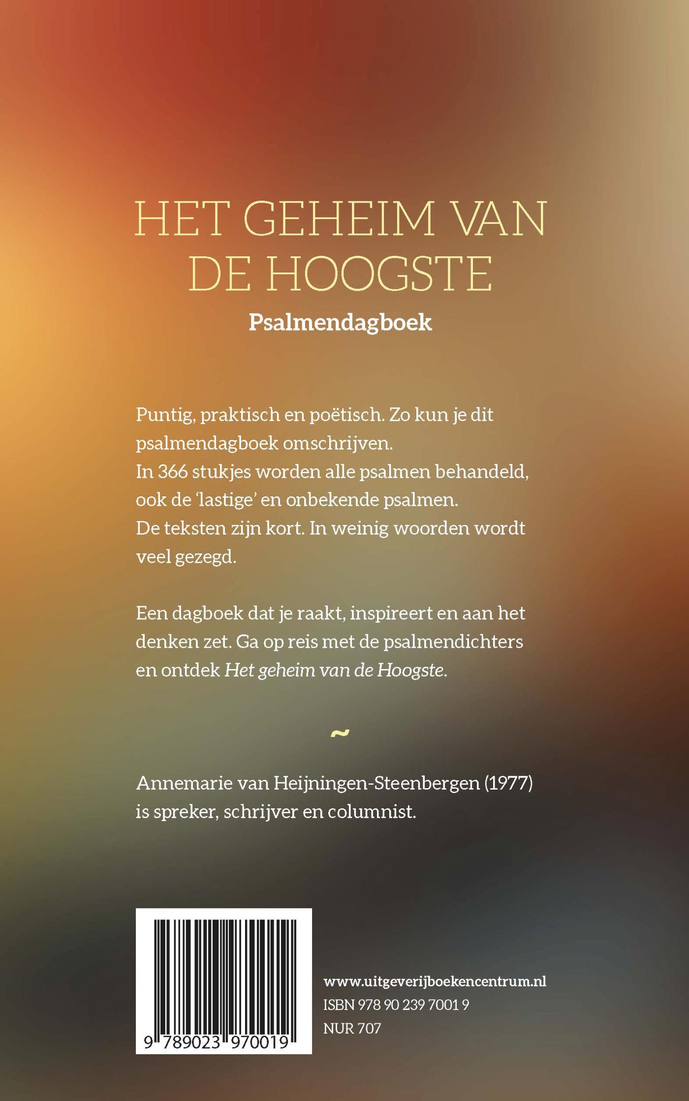 Productafbeelding: achterkant van Het geheim van de Hoogste