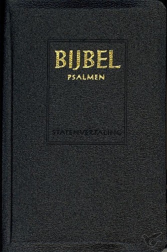 Productafbeelding: voorkant van Microbijbel 612311 sv zwart ps 12g zkki
