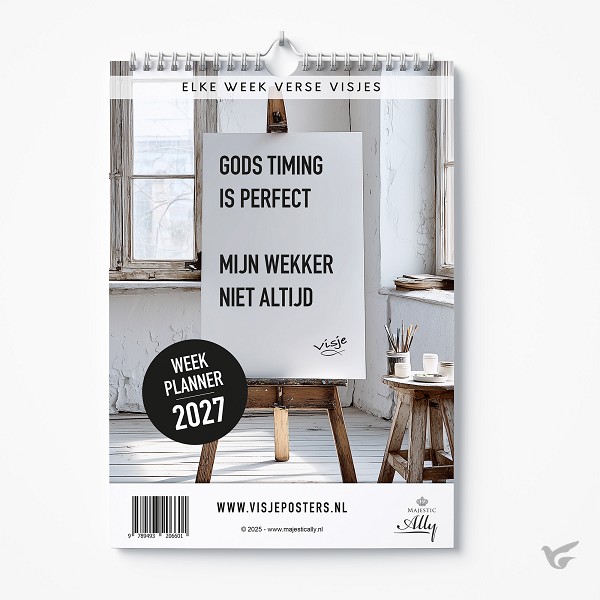 Productafbeelding: voorkant van Weekplanner Visje
