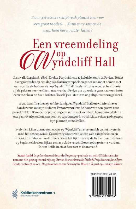 Productafbeelding: achterkant van Een vreemdeling op Wyndcliff Hall