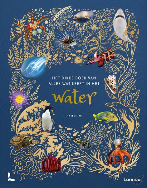 Productafbeelding: voorkant van Het dikke boek van alles wat leeft in he