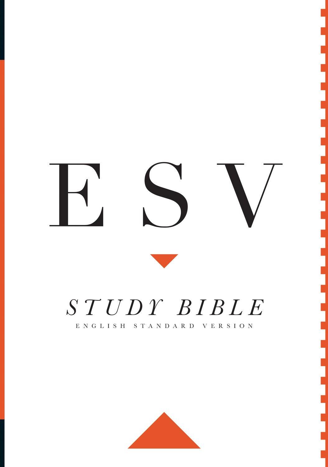Productafbeelding: voorkant van ESV Study Bible-Hardcover Indexed