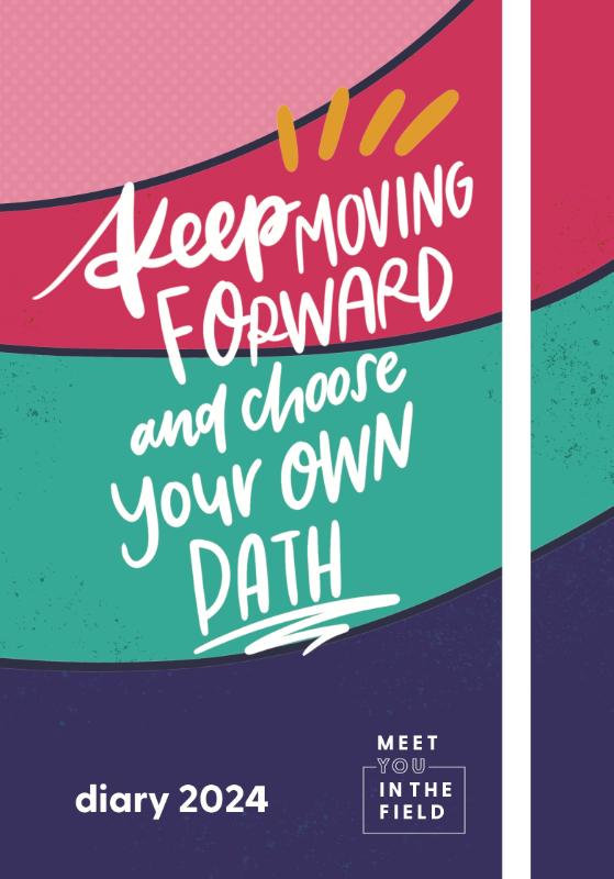 Productafbeelding: voorkant van Meet you in the field Agenda 2024