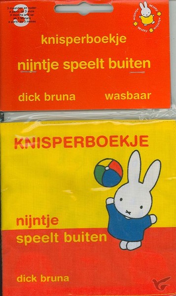 Productafbeelding: voorkant van Nijntje speelt buiten knisperboekje