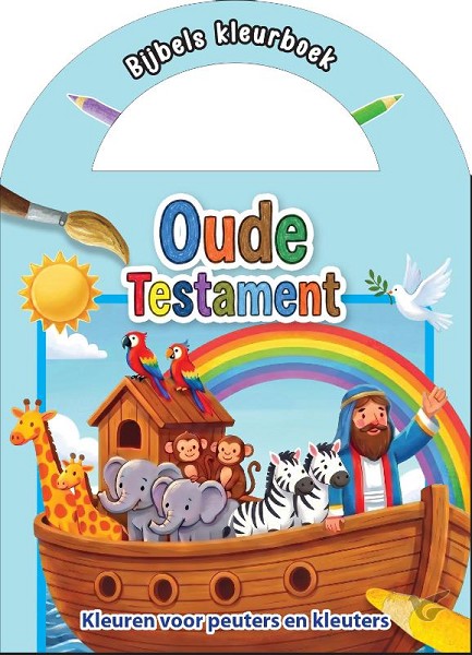 Productafbeelding: voorkant van Bijbels kleurboek oude testament