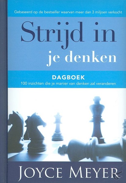 Productafbeelding: voorkant van Strijd in je denken DAGBOEK