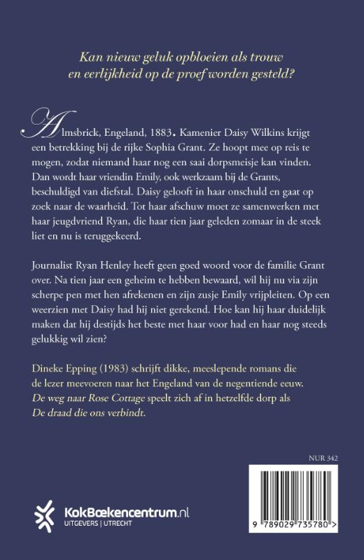 Productafbeelding: achterkant van De weg naar Rose Cottage