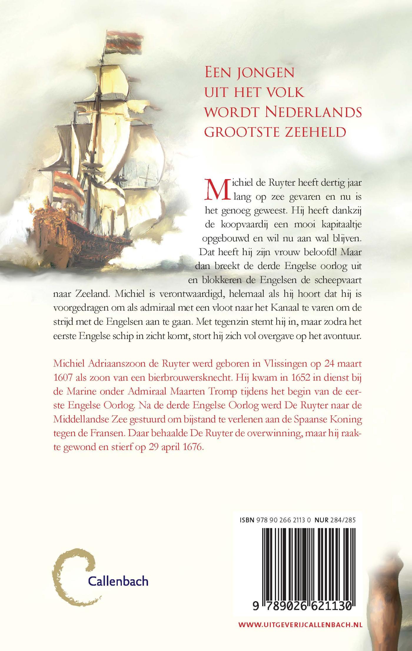 Productafbeelding: achterkant van Michiel de Ruyter