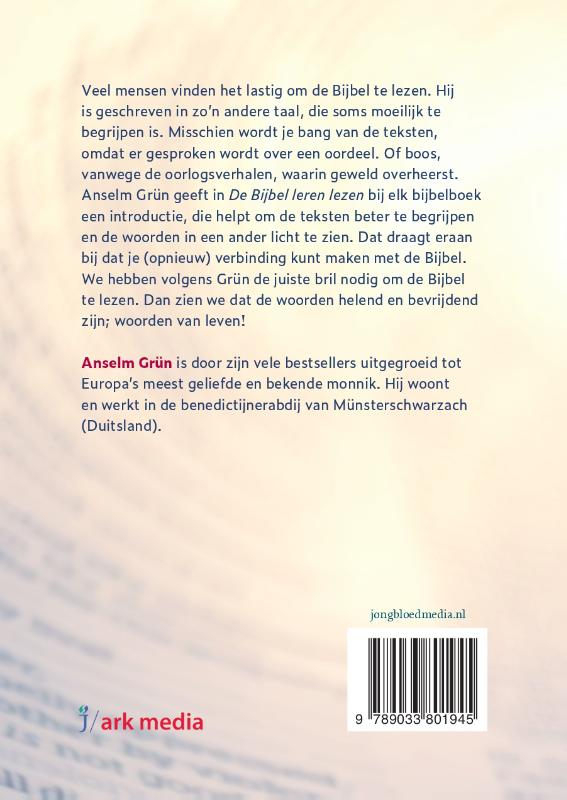 Productafbeelding: achterkant van De Bijbel leren lezen
