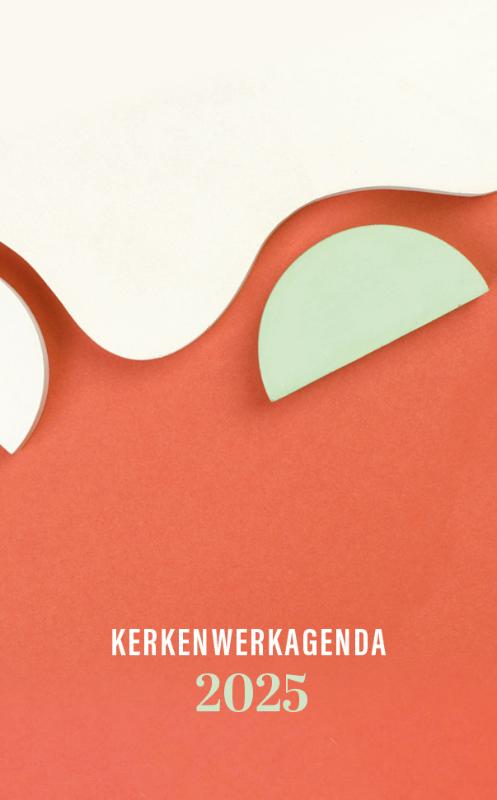 Productafbeelding: voorkant van Kerkenwerkagenda 2025