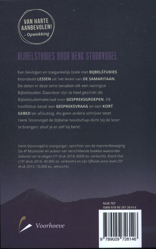 Productafbeelding: achterkant van Onderweg met de Samaritaan