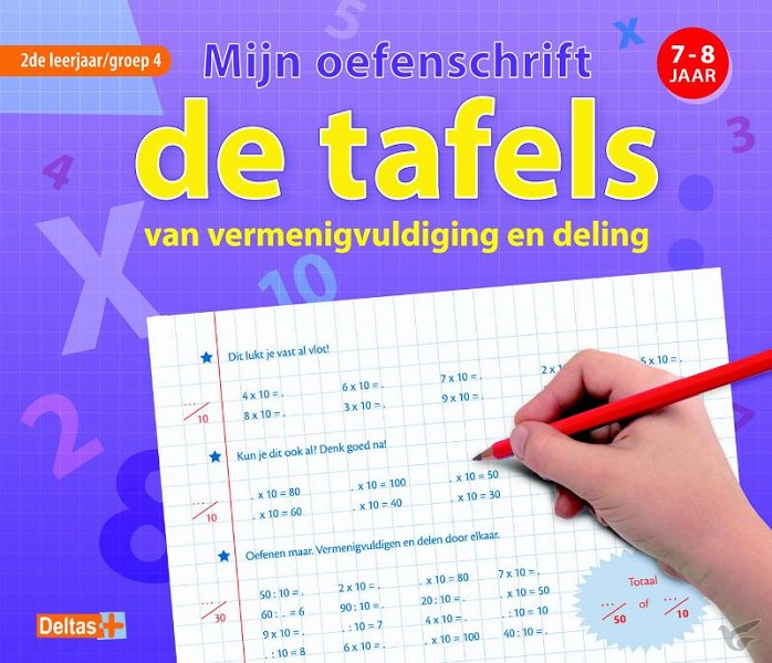 Productafbeelding: voorkant van Tafels 7-8 jaar