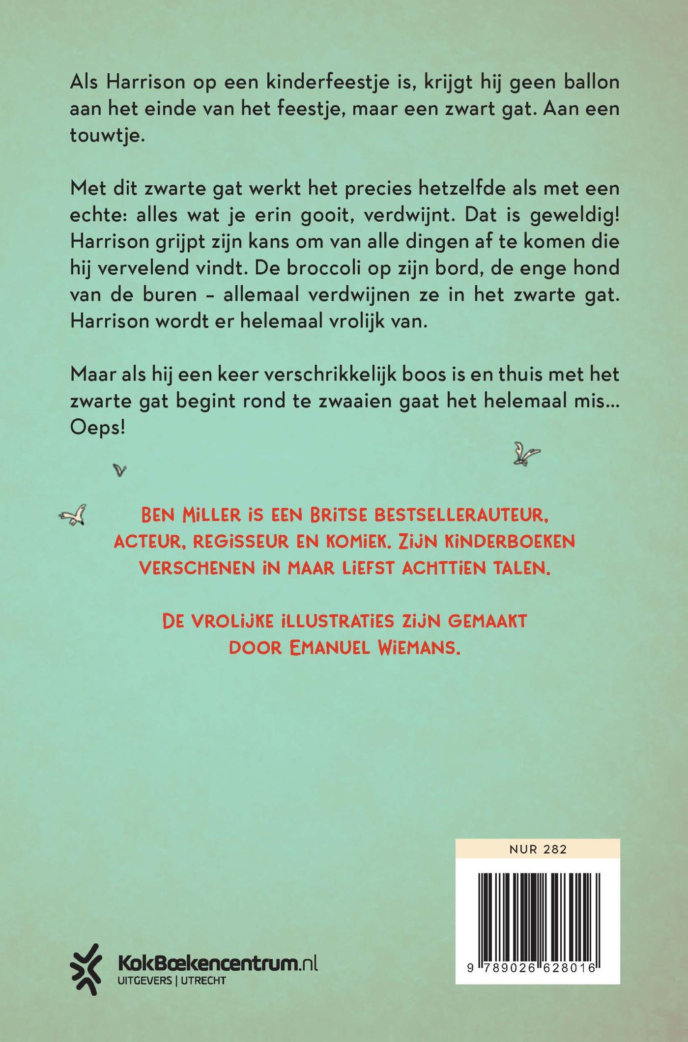 Productafbeelding: achterkant van De jongen die z'n ouders liet verdwijnen