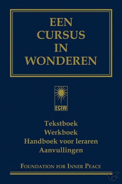 Productafbeelding: voorkant van Een cursus in wonderen