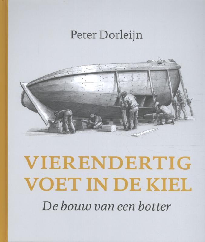Productafbeelding: voorkant van Vierendertig voet in de kiel