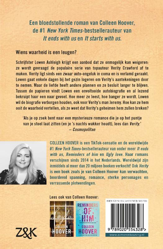 Productafbeelding: achterkant van Verity