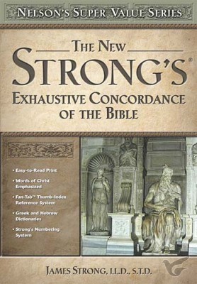 Productafbeelding: voorkant van New Strong's Exhaustive Concordance (Val