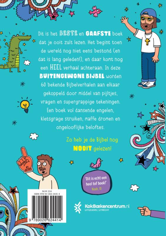 Productafbeelding: achterkant van Buitengewone Bijbel