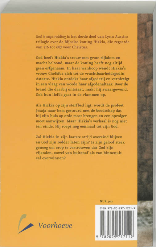 Productafbeelding: achterkant van God is mijn redding