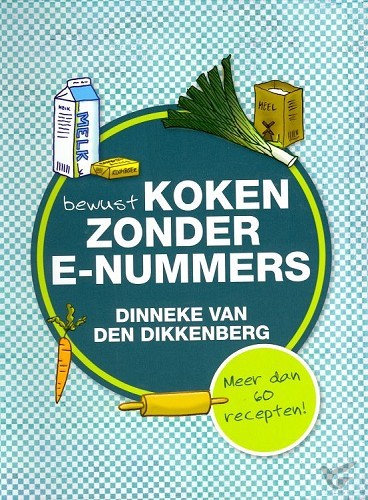 Productafbeelding: voorkant van BEWUST koken zonder e-nummers