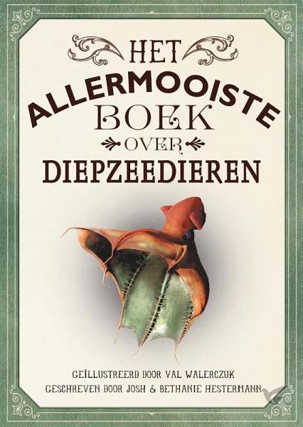 Productafbeelding: voorkant van Allermooiste boek over diepzeedieren