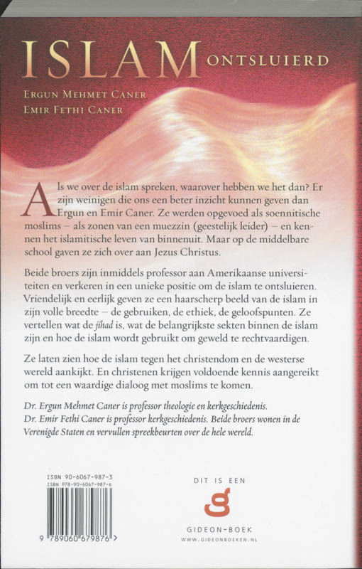 Productafbeelding: achterkant van Islam ontsluierd